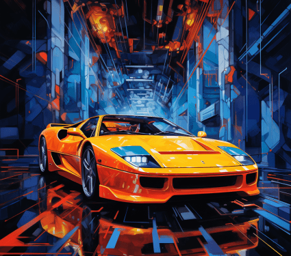 Revving Up Luxury: A $2.5M Ferrari Now an NFT on Polygon